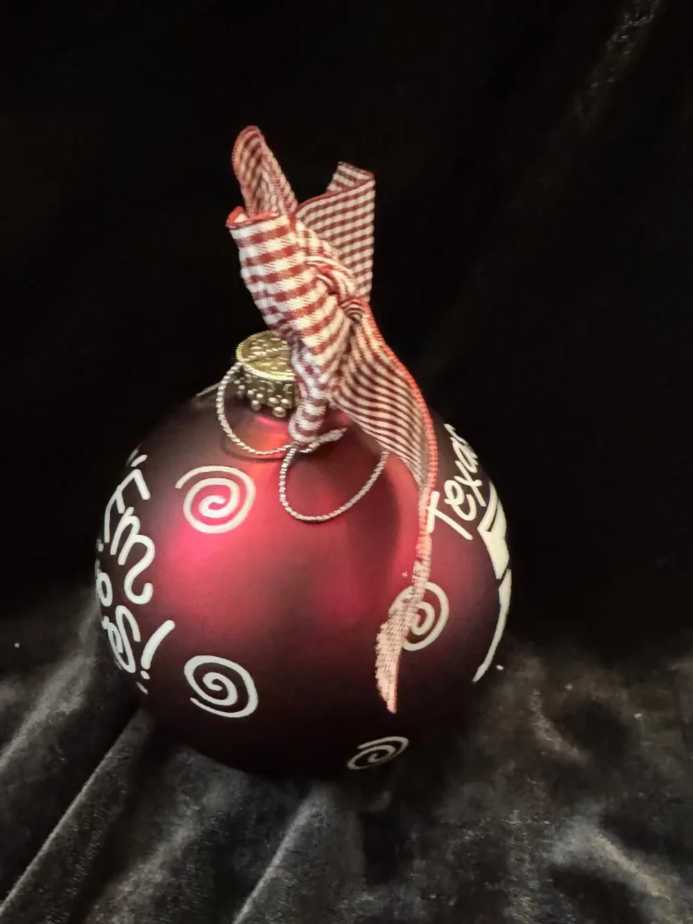 Coton Colors Texas A&M University Ornament